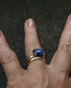 A Tanzanite in argento